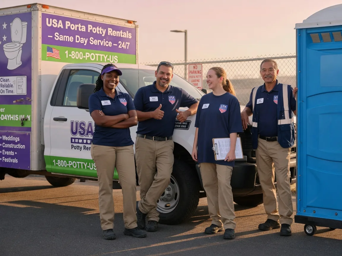 Porta Potty Rental company in Somerset, CA